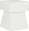 Safavieh Zen Indoor/Outdoor Mushroom Modern Concrete 181-Inch H Accent Table Ivory Furniture 