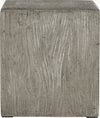 Safavieh Cube Indoor/Outdoor Modern Concrete 165-Inch H Accent Table Dark Grey Furniture main image