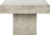 Safavieh Tallen Indoor/Outdoor Modern Concrete 1575-Inch H Coffee Table Dark Grey Furniture main image