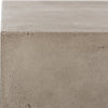 Safavieh Gargon Indoor/Outdoor Modern Concrete 984-Inch H Coffee Table With Casters Dark Grey Furniture 