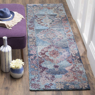 Safavieh Vintage Oushak 740 Blue Area Rug Room Scene