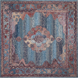 Safavieh Vintage Oushak 740 Blue Area Rug Square