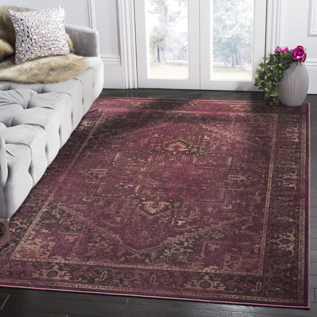 Safavieh Vintage VTG114 Raspberry Area Rug – Incredible Rugs and Decor