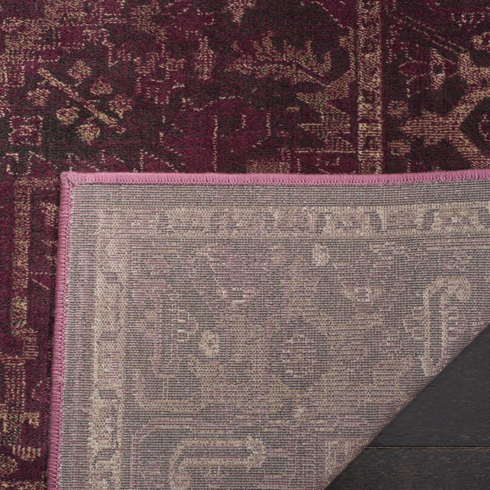 Raspberry Rugs Safavieh Vintage VTG114 Raspberry Area Rug – Incredible Rugs and Decor