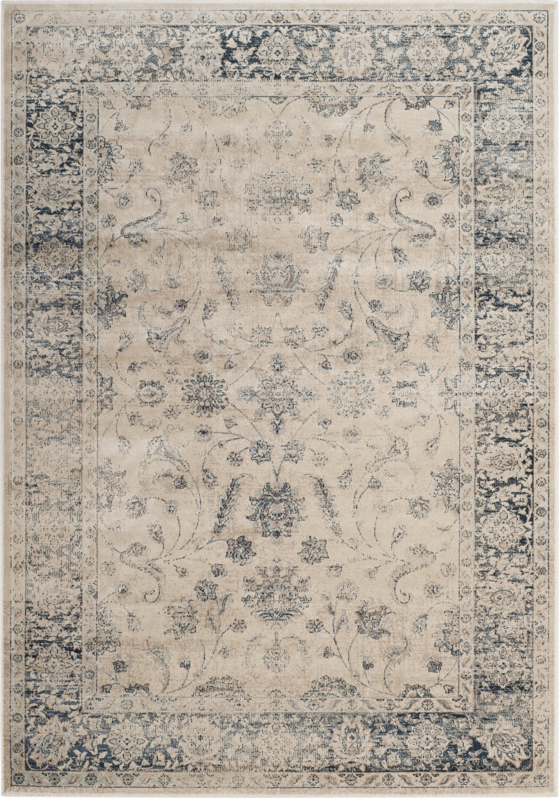 Safavieh Vintage VTG120 Stone/Blue Area Rug – Incredible Rugs and Decor