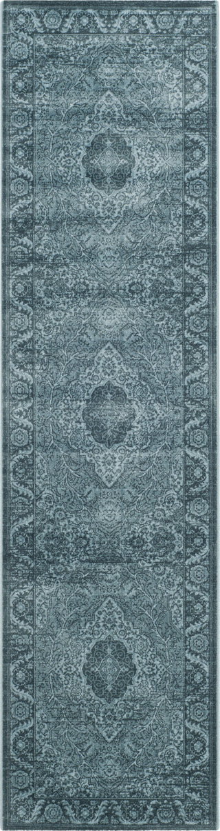 Safavieh Vintage VTG264B Light Blue/Dark Blue Area Rug 