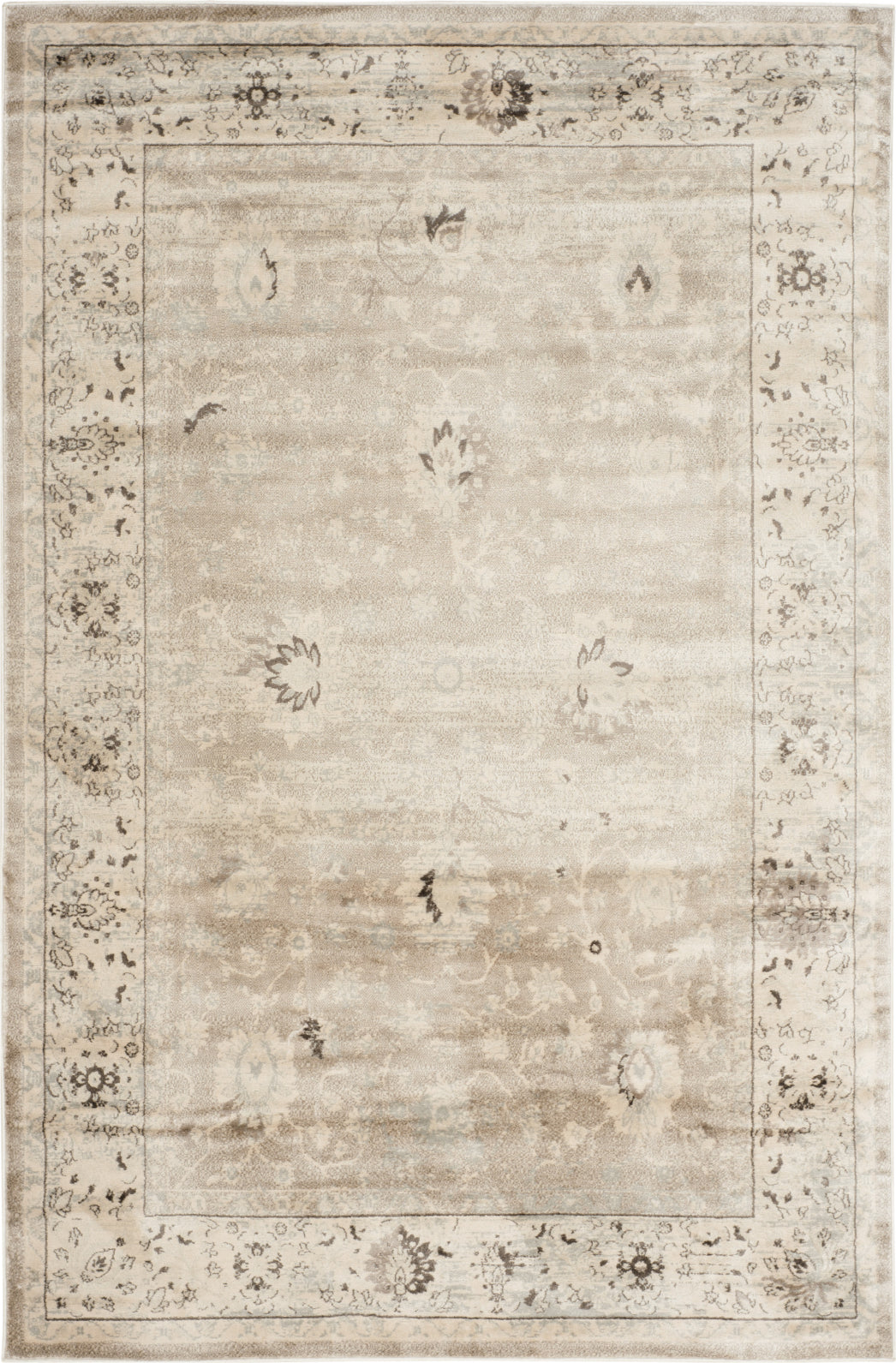 Safavieh Vintage VTG573F Black/Ivory Area Rug – Incredible Rugs and Decor