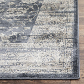 Safavieh Vintage VTG439G Dark Grey/Cream Area Rug 