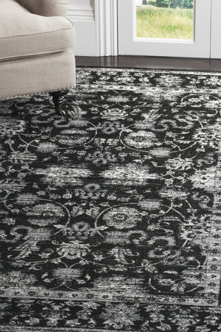 Safavieh Vintage VTG442P Black/Light Grey Area Rug 