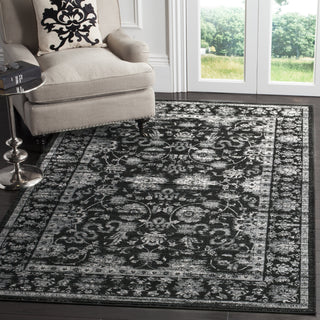 Safavieh Vintage VTG442P Black/Light Grey Area Rug 