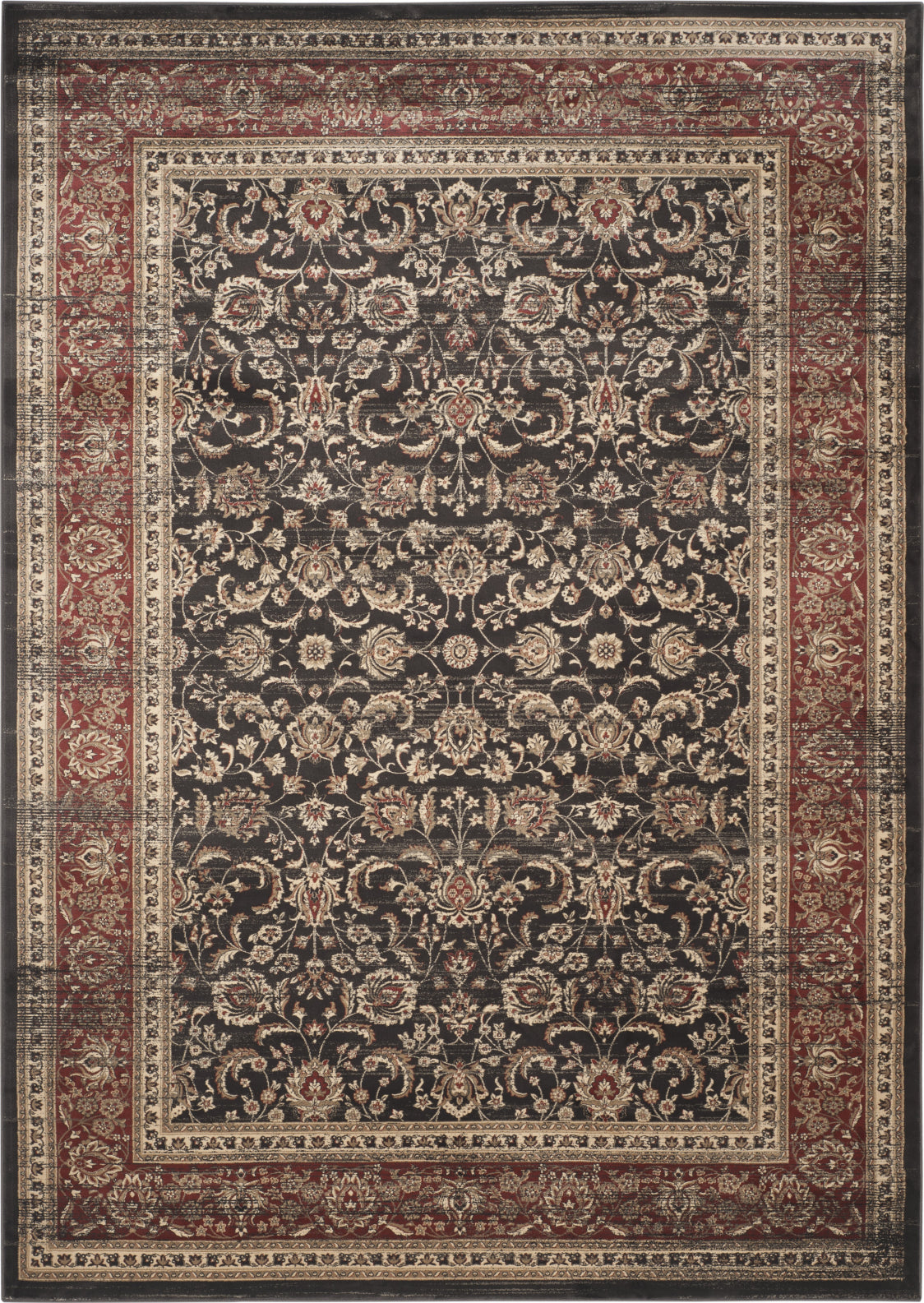 Safavieh Vintage VTG571C Black/Rust Area Rug – Incredible Rugs and Decor