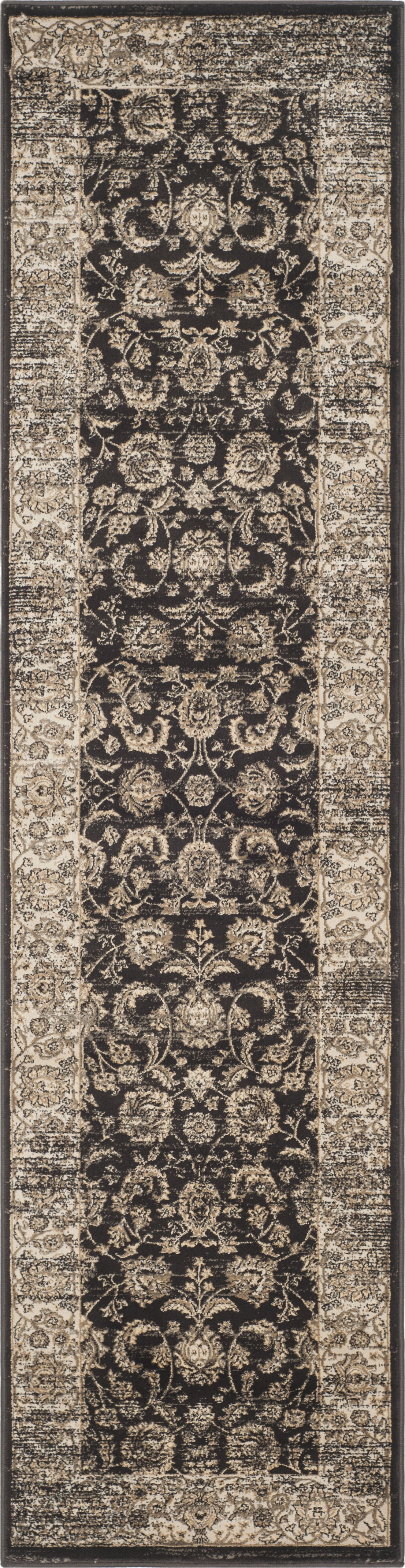 Safavieh Vintage VTG571F Black/Ivory Area Rug – Incredible Rugs and Decor