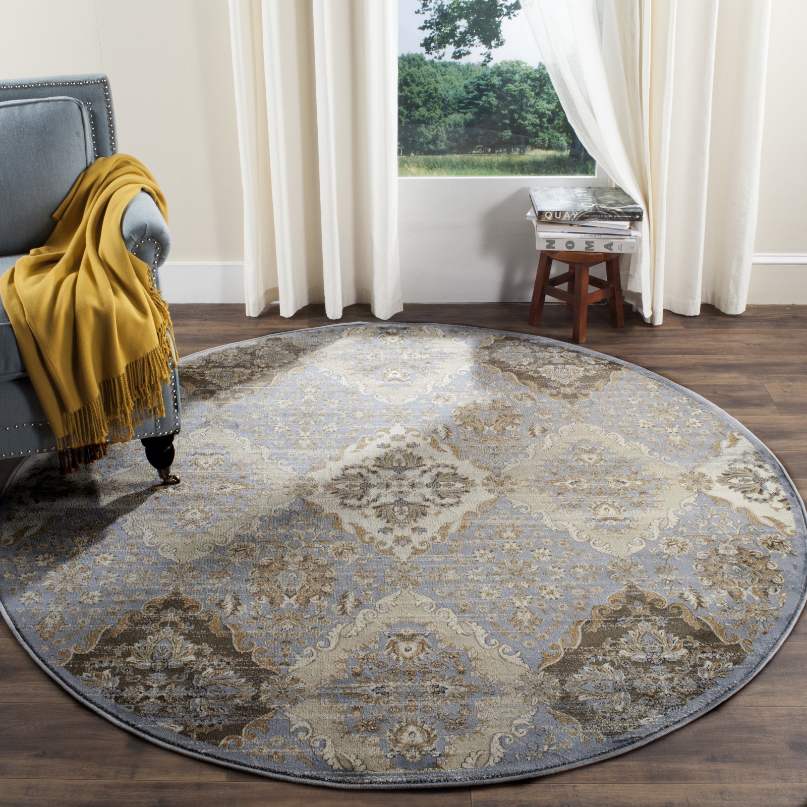 Safavieh Vintage VTG572L Light Blue/Ivory Area Rug – Incredible Rugs ...