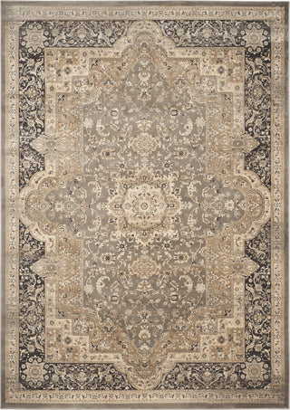 Safavieh Vintage VTG574D Taupe/Black Area Rug 