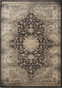 Safavieh Vintage VTG574F Black/Ivory Area Rug 