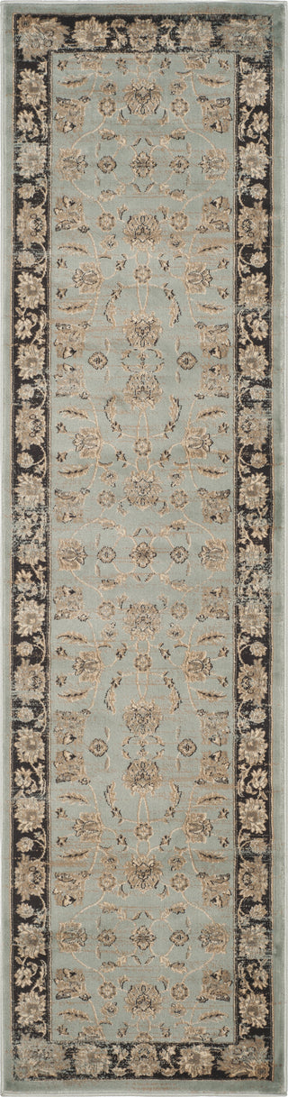 Safavieh Vintage VTG575H Light Blue/Brown Area Rug 