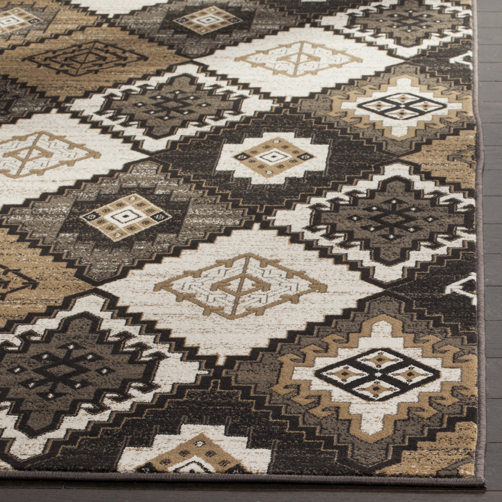 Safavieh Vintage VTG577F Black/Ivory Area Rug – Incredible Rugs and Decor