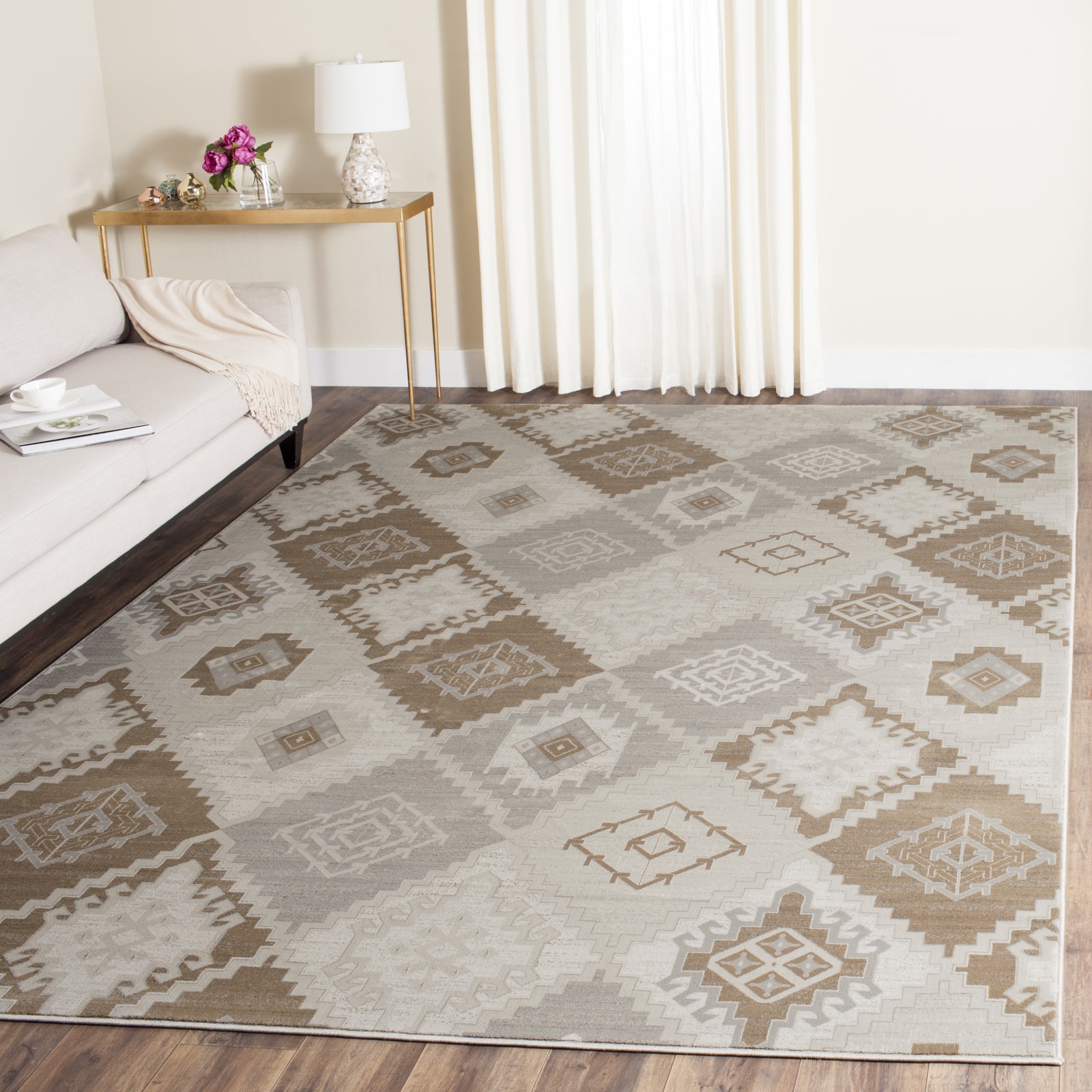 Safavieh Vintage VTG577M Cream/Camel Area Rug – Incredible Rugs and Decor