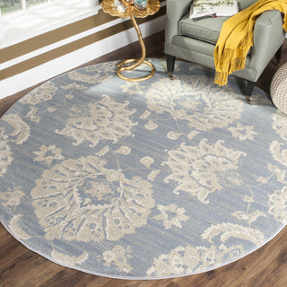 Safavieh Vintage VTG578L Light Blue/Ivory Area Rug 