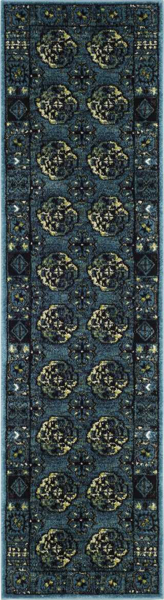 Safavieh Vintage Hamadan VTH212D Blue/Multi Area Rug 