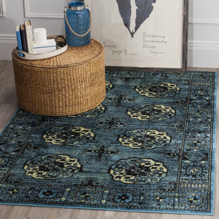 Safavieh Vintage Hamadan VTH212D Blue/Multi Area Rug  Feature