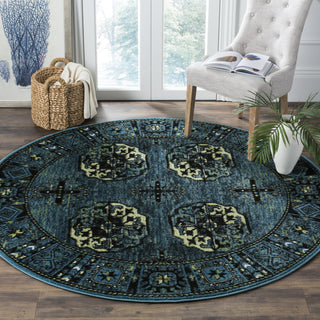 Safavieh Vintage Hamadan VTH212D Blue/Multi Area Rug 