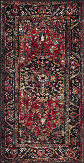 Safavieh Vintage Hamadan VTH215A Red/Multi Area Rug 