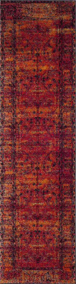 Safavieh Vintage Hamadan VTH216C Orange Area Rug 