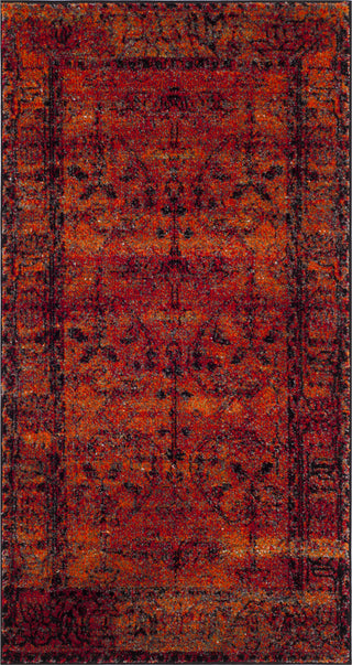 Safavieh Vintage Hamadan VTH216C Orange Area Rug 