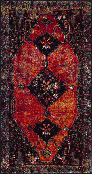 Safavieh Vintage Hamadan VTH217B Orange/Multi Area Rug 