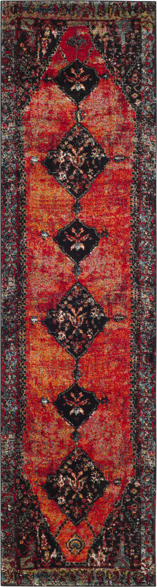 Safavieh Vintage Hamadan VTH217B Orange/Multi Area Rug 