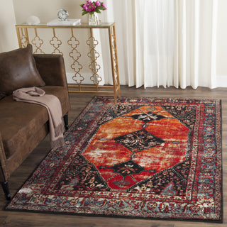 Safavieh Vintage Hamadan VTH217B Orange/Multi Area Rug  Feature