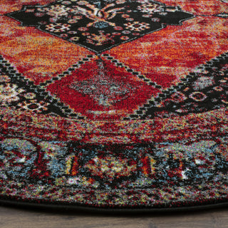 Safavieh Vintage Hamadan VTH217B Orange/Multi Area Rug 