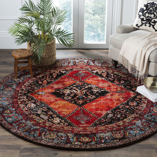 Safavieh Vintage Hamadan VTH217B Orange/Multi Area Rug 