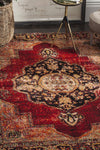 Safavieh Vintage Hamadan VTH219A Red/Multi Area Rug 
