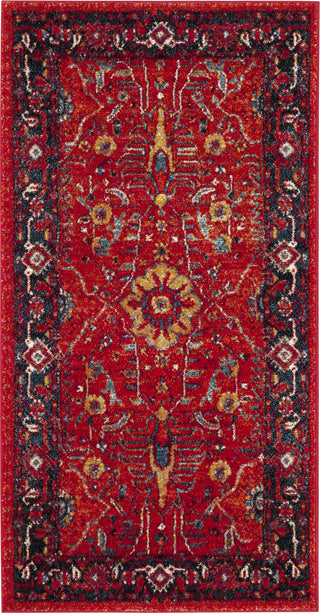 Safavieh Vintage Hamadan VTH220C Orange/Navy Area Rug 