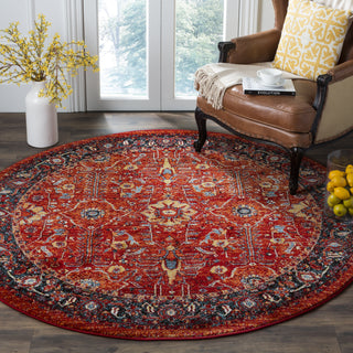 Safavieh Vintage Hamadan VTH220C Orange/Navy Area Rug 