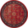 Safavieh Vintage Hamadan VTH220C Orange/Navy Area Rug 
