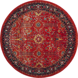 Safavieh Vintage Hamadan VTH220C Orange/Navy Area Rug 