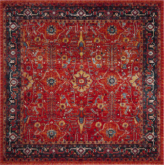 Safavieh Vintage Hamadan VTH220C Orange/Navy Area Rug 