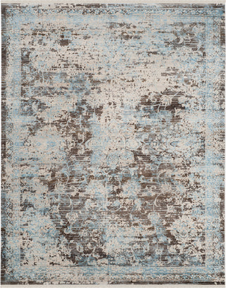 Safavieh Vintage Persian VTP417T Brown/Light Blue Area Rug 