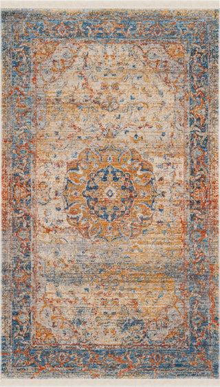 Safavieh Vintage Persian VTP435B Blue/Multi Area Rug 