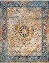 Safavieh Vintage Persian VTP435B Blue/Multi Area Rug 