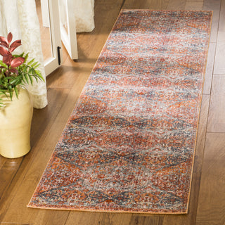 Safavieh Vintage Persian VTP470J Aqua/Orange Area Rug 