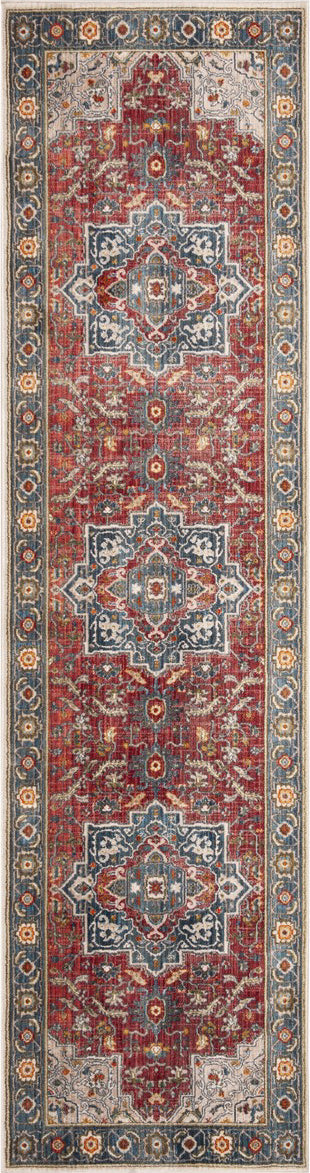 Safavieh Vintage Persian VTP478Q Red/Blue Area Rug main image