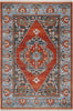 Safavieh Vintage Persian VTP482P Rust/Blue Area Rug main image