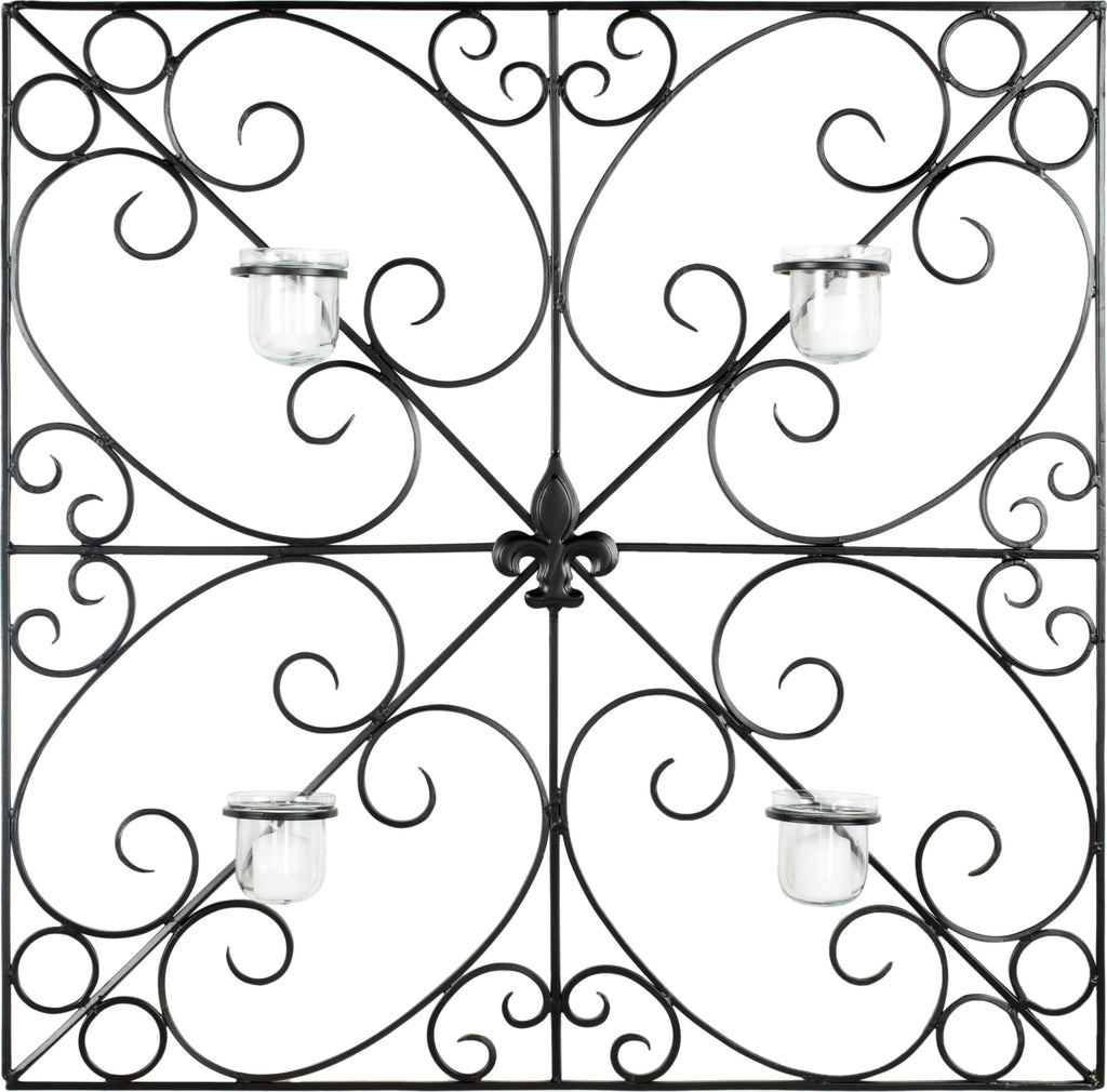 Safavieh Votive Wall Decor Black Powder Coated main image