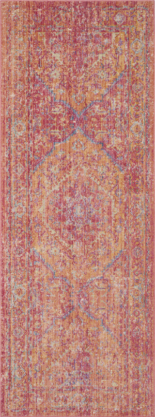 Safavieh Windsor WDS307B Gold/Fuchsia Area Rug 