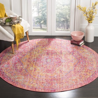 Safavieh Windsor WDS307B Gold/Fuchsia Area Rug 