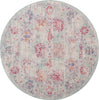 Safavieh Windsor WDS309D Ivory/Fuchsia Area Rug 